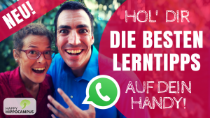 whatsapp verteiler happyhippocampus lerntipps gedächtnistechniken motivation medizinstudium lernen physikum