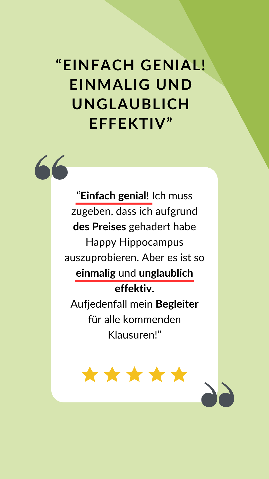 9 ganz oben drüber sehr gut einfach genail gehadert wegen presi einmalig unglaublich effektiv